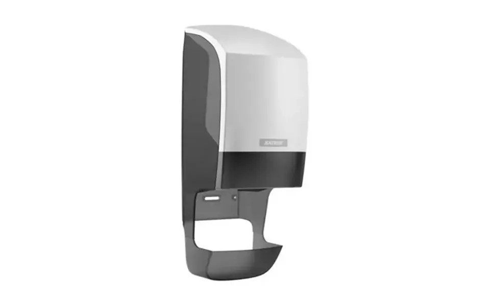 Katrin Plastic Dispenser With Core Catcher For System Toilet Paper Roll White - 77465