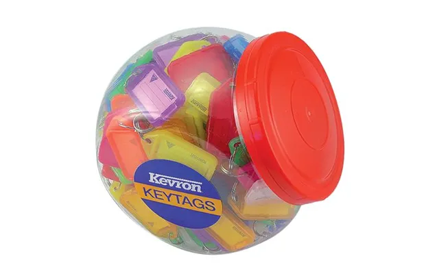 Kevron Key Tags Plastic Assorted Colours Pack 150 Id5ac150z