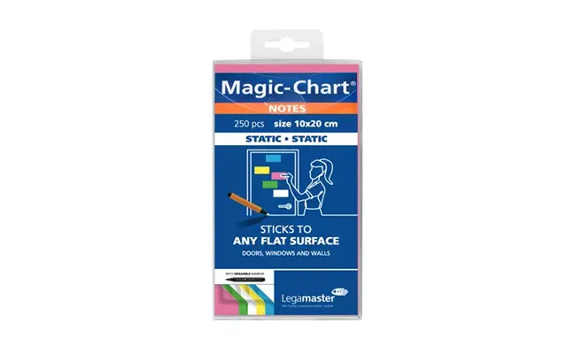Legamaster Magic-chart Note 10x20cm Assorted 250pcs
