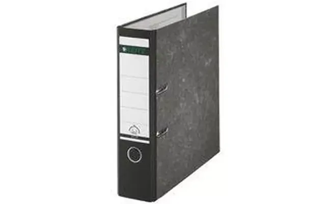 Leitz 180 Standard Lever Ring Binder Foolscap Black