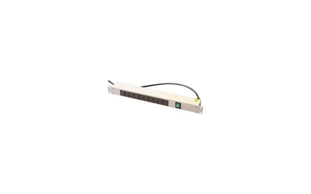 Lindy 1u 10 Way Iec Sockets Horizontal Pdu With Iec Mains Cable