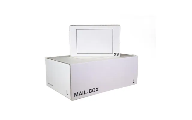 Lsm Standard Mailing Box 245 X 145 X 43mm Xsmall White Pack 20 - 212111020