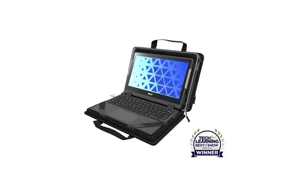 Maxcases Explorer 5 Work-in Case W Pocket 14 W Shoulder Strap Black