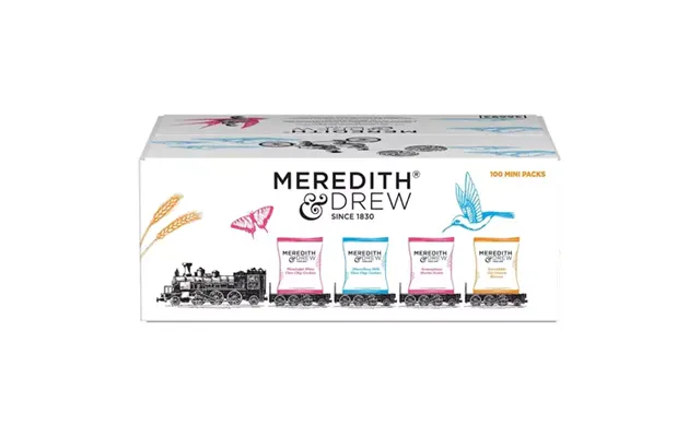 Meredith & Drew Biscuits Assorted Twin Pack Individually Wrapped 4 Variants Biscuits Pack 100 - 0401183
