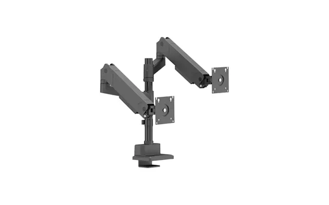 Origin Storage Gas Spring Dual Monitor Arm With Vesa 75x75 And 100x100