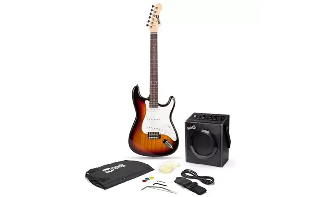 Pdt Rockjam Elec Guitar Super Kit Sun