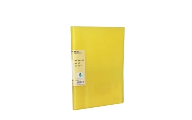 Pentel Display Book Vivid Personal Organizer Yellow