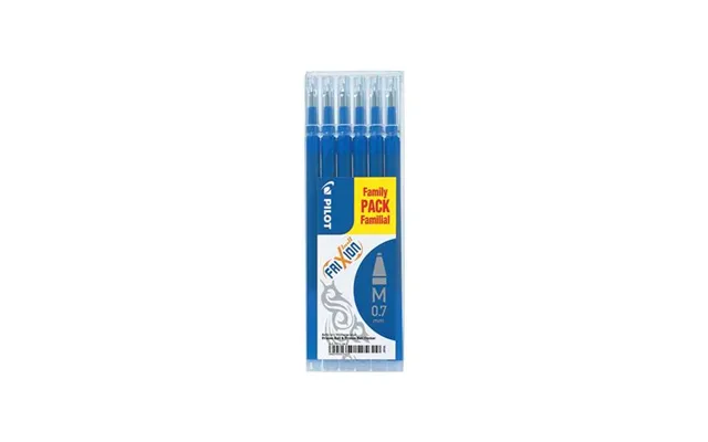 Pilot Frixion Ball Medium Blue 6 Pc S