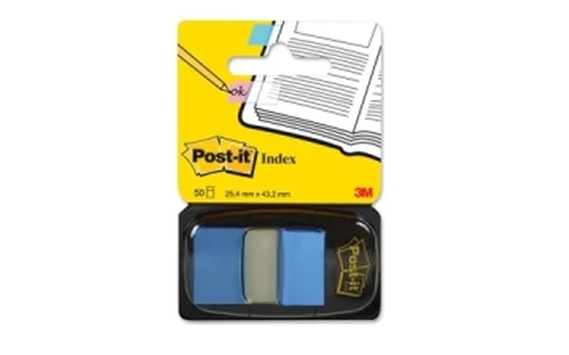 Post-it 680-23 Tab Index Blank Tab Index Polyester Blue