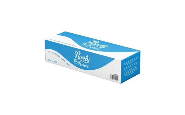 Purely Protect Clinical Waste Sack 70 Litre Yellow Pack 200 Pp3010