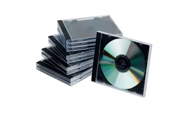 Q-connect Kf02209 Storage Media Case Floppy Disk Case Black Transparent