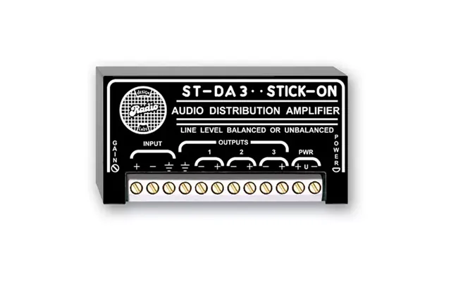 Radio Design Labs St-da3 Audio Amplifier 3.0 Channels Public Address Pa System Black