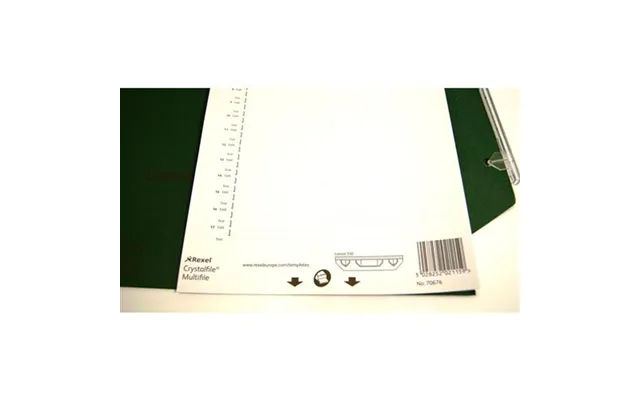 Rexel Crystalfile 330 Lateral File Insert White 25
