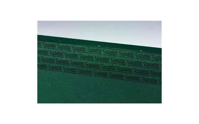 Rexel Crystalfile Classic A4 Suspension File 15mm Green 50