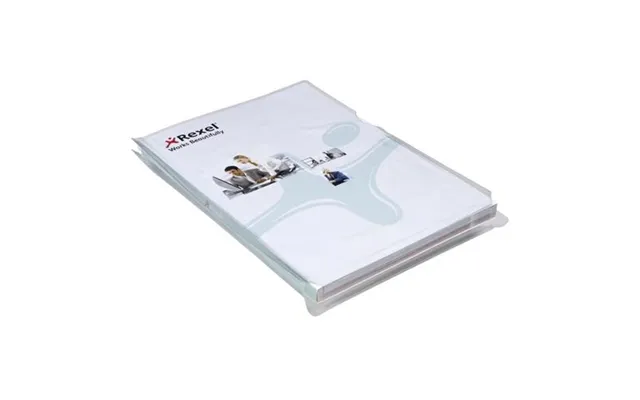Rexel Nyrex Expanding Cut Back Folders Clear 10 product image