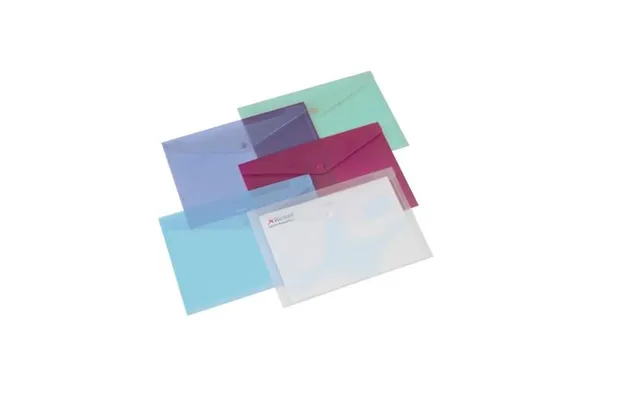 Rexel Popper Wallet A4 Assorted 6
