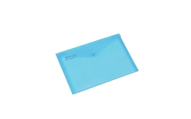 Rexel Popper Wallet A4 Blue 5