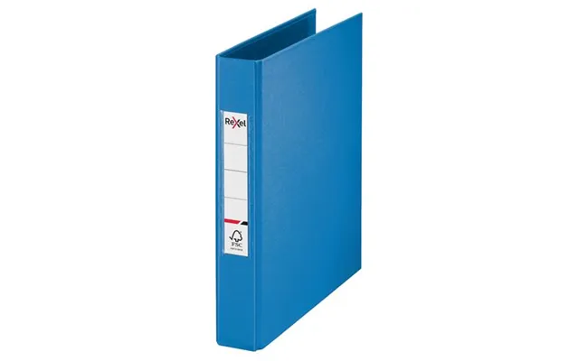 Rexel Ringbinder Choices A5 25mm 2 O-ring Blue Pack 10 - 2115559