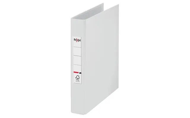 Rexel Ringbinder Choices A5 25mm 2 O-ring White Pack 10 - 2115562