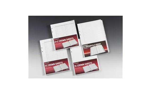 Rexel Twinlock Crown 3c Refills Accounting Form Book product image