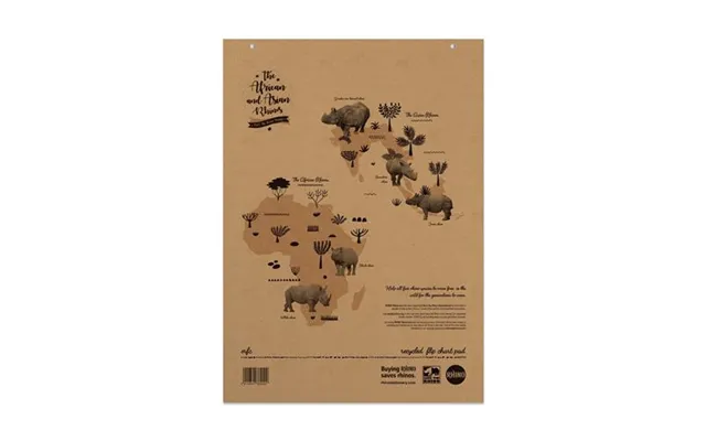 Rhino Srfc-4 Flip Chart 580 X 810 Mm Brown