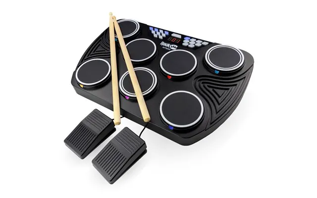 Rockjam 7 Pad Elec Drum Kit W Bluetooth