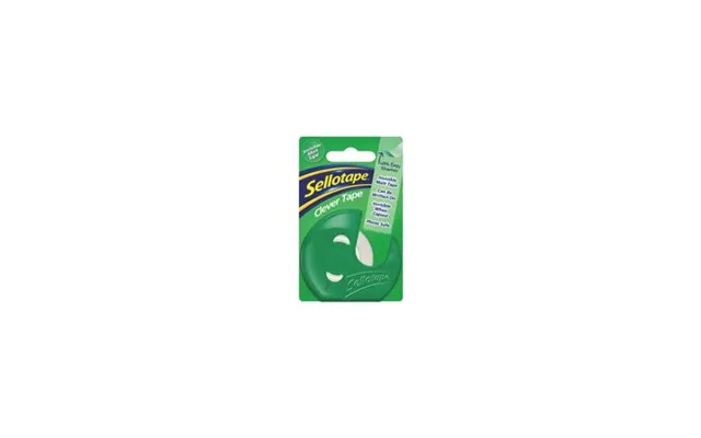 Sellotape Clever Tape And Dispenser 18mm X 25m Pack 6 - 1766010