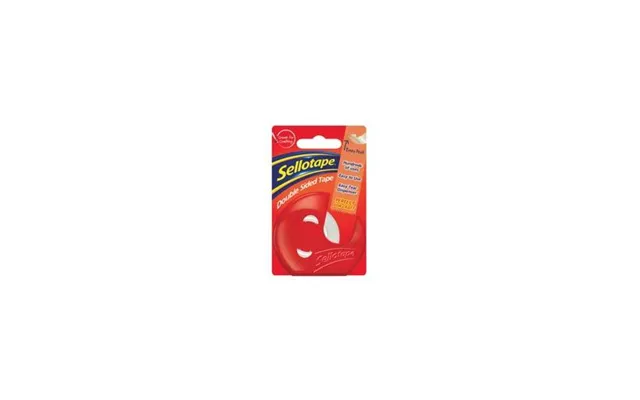 Sellotape Double Sided Tape And Dispenser 15mm X 5m Pack 6 - 1766008
