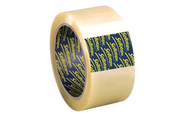 Sellotape Parcel Plus Polypropylene Waterproof Extra Strong Packaging Tape 50mm X 66m Clear Pack 6 - 2862941