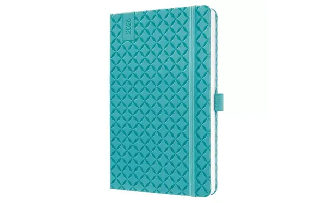 Sigel Jolie Diary 2026 A5 Week To View Aqua Green - J6103