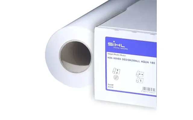 Sihl Design2wall Nonwoven Wallpaper White