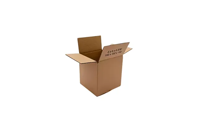 Single Wall Cardboard Cartons152x152x152mm Brown Pack 25 - 51sw003