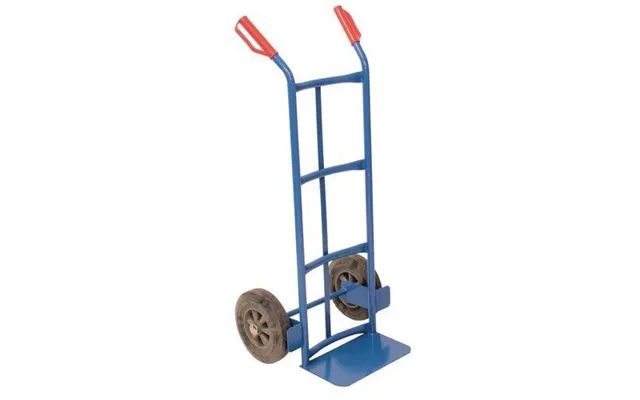 Slingsby Budget Sack Truck With Fixed Toe Plate And Tubular Steel Crossbars 100kg Capacity W540 X D430 X H1140mm Blue - 