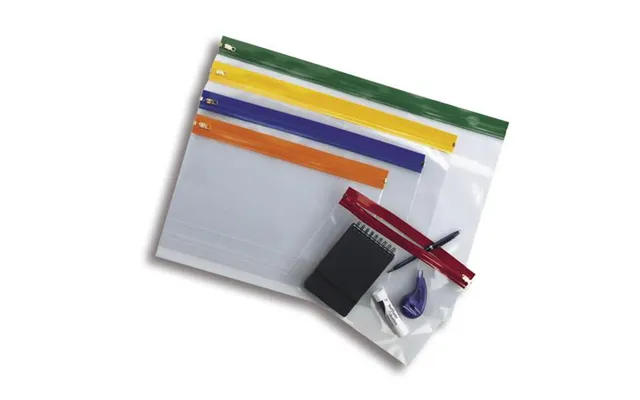 Snopake Zippa Bag A5 Red Polypropylene Pp