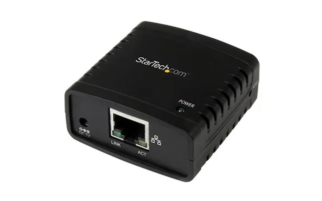 Startech.com 10 100mbps Ethernet To Usb 2.0 Network Lpr Print Server Black Activity Link Power Ethernet Lan Ieee 802