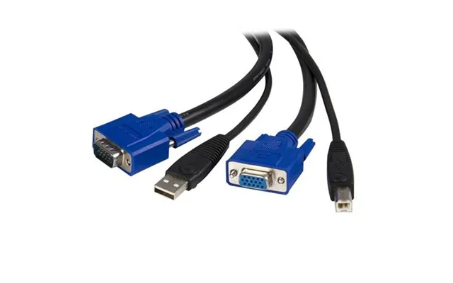 Startech.com 6 Ft 2-in-1 Usb Kvm Cable