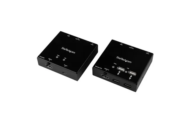Startech.com Hdmi Over Cat6 Extender With 4-port Usb Hub - 165 Ft 50m