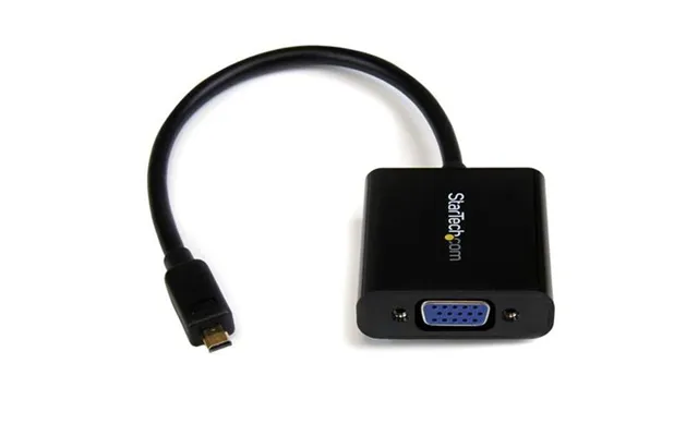 Startech.com Micro Hdmi To Vga Adapter Converter For Smartphones Ultrabook Tablet - 1920x1080 1920 X 1200 Pixels 60 Hz B