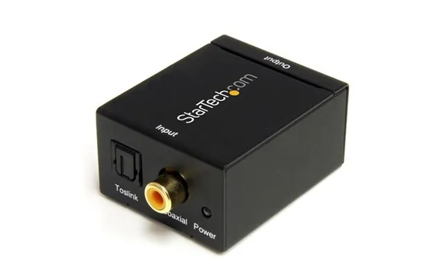 Startech.com Spdif Digital Coaxial Or Toslink Optical To Stereo Rca Audio Converter