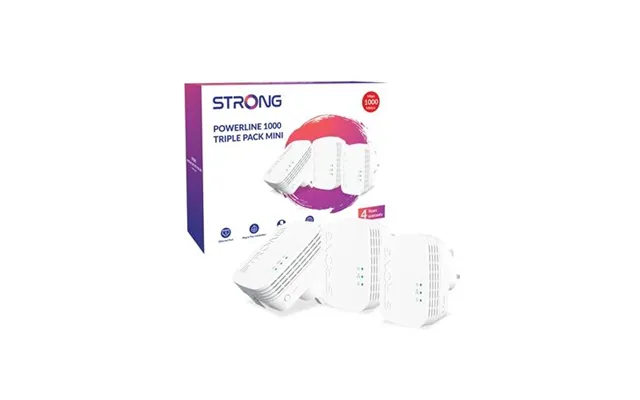 Strong Powerl1000triminiuk Av1000 Mini Powerline Kit Triple Pack 3 Pack