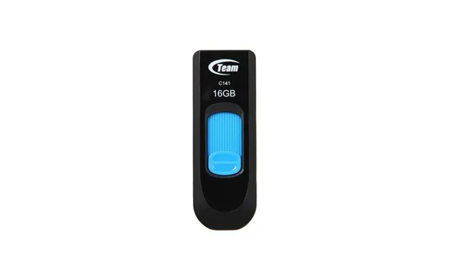 Team Group C141 Usb Flash Drive 16 Gb Usb Type-a 2.0 Black Blue product image