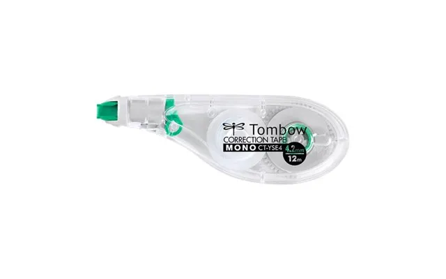 Tombow Mono Correction Tape 12 M Green Transparent White 1 Pc S