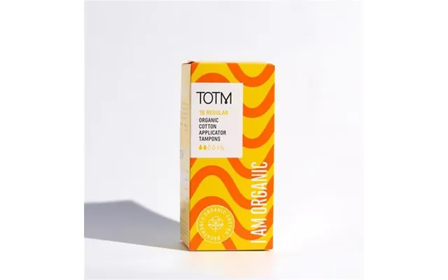 Totm Organic Cotton Applicator Tampon Regular Pack 16 - 0606002 product image