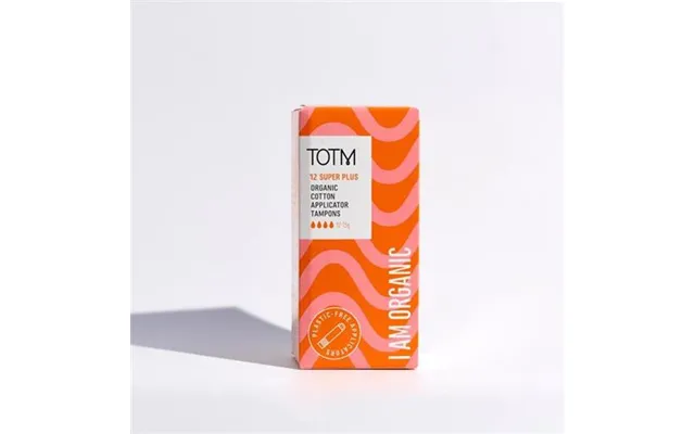 Totm Organic Cotton Applicator Tampon Super Pack 12 - 0606005 product image