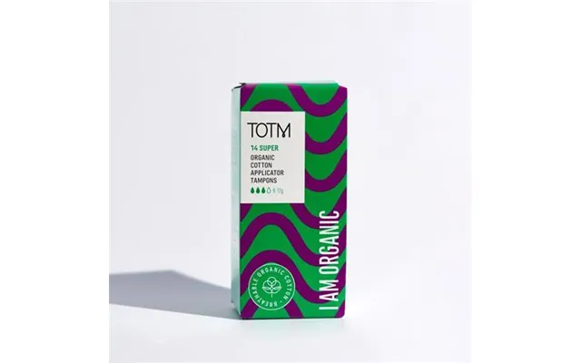 Totm Organic Cotton Applicator Tampon Super Pack 14 - 0606004 product image