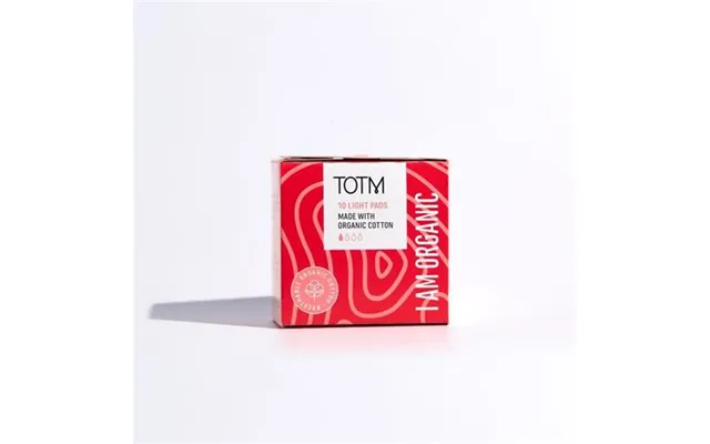 Totm Organic Cotton Light Pads Pack 10 - 0606010 product image