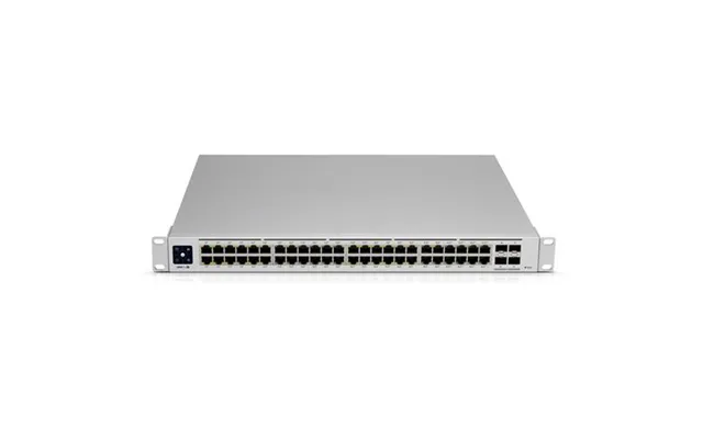 Ubiquiti Unifi Usw-pro-48 Network Switch Managed L2 L3 Gigabit Ethernet 10 100 1000 1u Silver