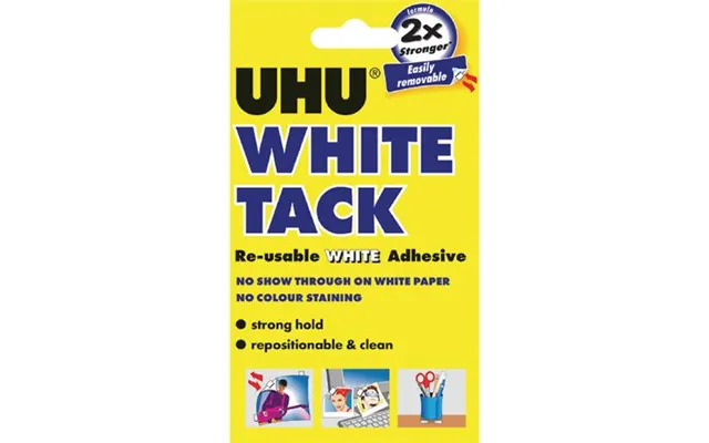 Uhu White Tack Handy Pack Pack 12 - 3-42196
