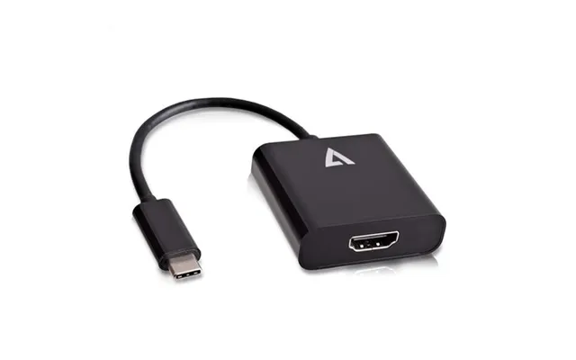 V7 Usb-c Male To Hdmi Female Adapter Black