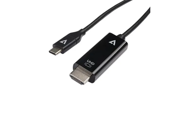 V7 V7uchdmi-1m Video Cable Adapter Usb Type-c 3.2 Gen 1 Hdmi Black